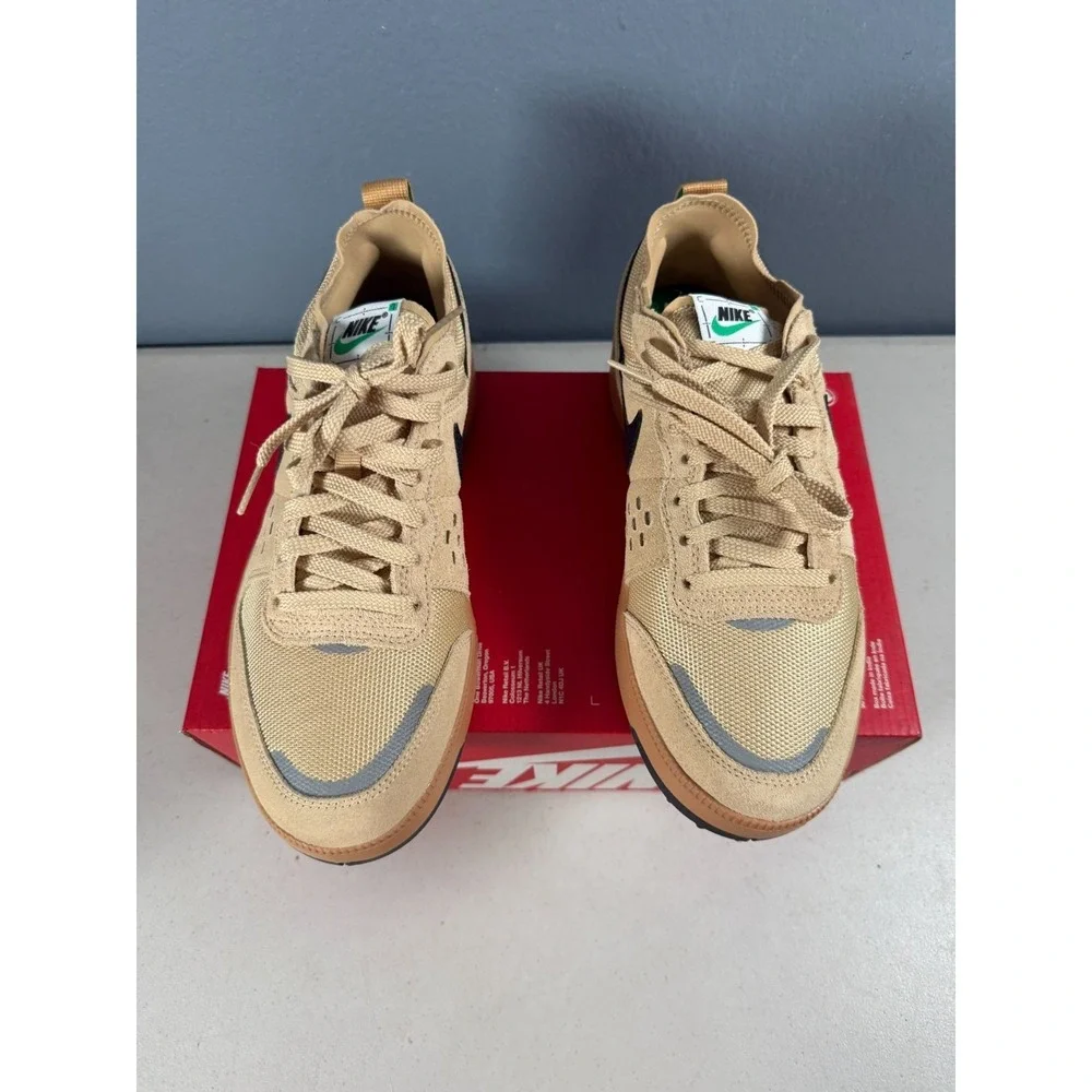 Nike City Mens Sneakers Flax‎ Brown/Black-Sesame Comfort Athletic Size 8